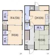 寺尾貸家 4の間取り画像