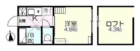 ハイ・ブリッジ南千住の間取り画像