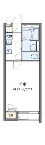 クレイノ優の間取り画像