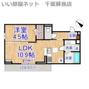 (仮称)D-ROOM神明町Ⅱ Bの間取り画像