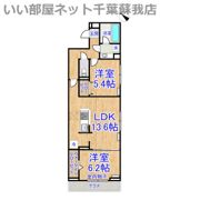 D-ROOM小久保の間取り画像