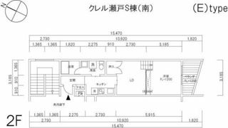 クレル瀬戸S棟の間取り画像