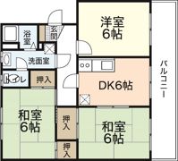 ブルーマウンテン フラワー通りの間取り画像