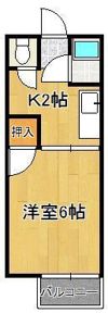 青山ハイツの間取り画像