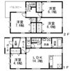 フジパレス戸建賃貸新稲の間取り画像