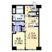 ハアラン内山下の間取り画像
