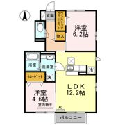 フォレストパークサイド永利の間取り画像