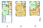 奉還町三丁目戸建の間取り画像