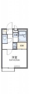 レオパレスアルカディア畑原の間取り画像