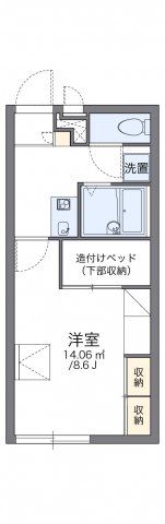 レオパレスPARC SIDEⅡの間取り画像