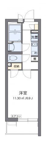 クレイノGONTAの間取り画像