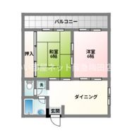 コーポ平見の間取り画像