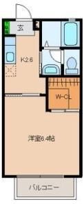 マハロハイツの間取り画像