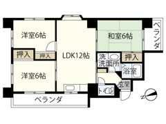 せせら壱番館の間取り画像