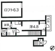 あんしん+石津南町08-4005の間取り画像