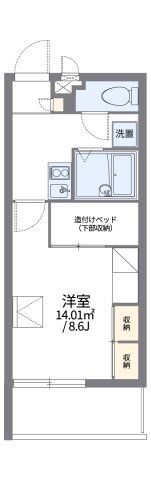 レオパレス音の間取り画像