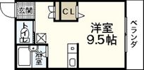 サンフィールドの間取り画像