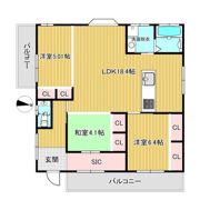 ソラーナ東立石の間取り画像