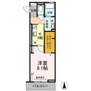 アヴニールSの間取り画像