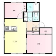 グランドヒルズ Aの間取り画像