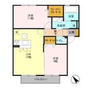 ソレイユⅡの間取り画像