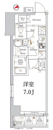 Log銀座東の間取り画像