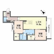 グリーンセント矢賀の間取り画像