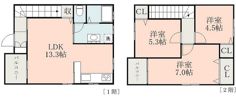 puppy’sけやき通りFの間取り画像
