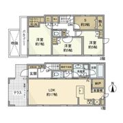 深大寺戸建の間取り画像
