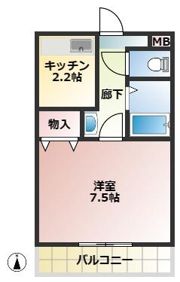 サンライズの間取り画像