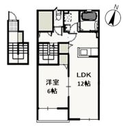 クラウンフィールドN Bの間取り画像