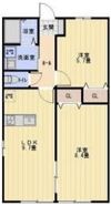 カレン中砂Ⅰの間取り画像