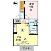 ルーシッド新保の間取り画像