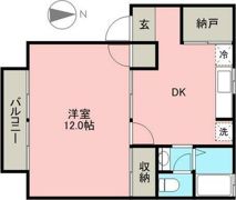 リンデン中居の間取り画像