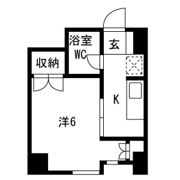 ベルソーレ北目町の間取り画像