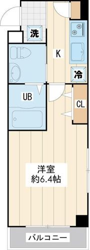 フローラ舞浜の間取り画像