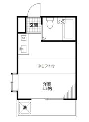 ペアパレス新座の間取り画像