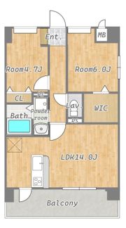 Leafの間取り画像
