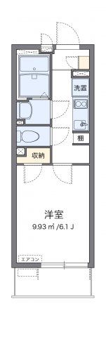 クレイノリヴェール西寺尾の間取り画像