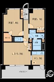 HF若林公園レジデンスの間取り画像