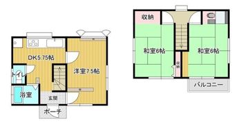 小矢部見晴らしの家の間取り画像
