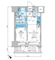 リヴシティ横濱関内弐番館の間取り画像