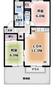 アゼリアパレス EASTの間取り画像