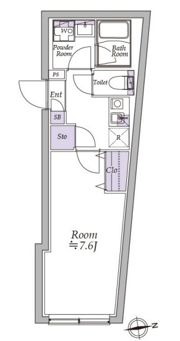 アトリオフラッツ高円寺の間取り画像