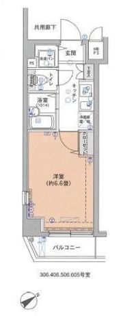 ヴェルト亀戸Ⅱの間取り画像