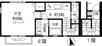 グリーンコート等々力の間取り画像