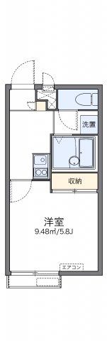 レオパレスSEIZANⅡの間取り画像