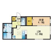 ジュネス大橋駅前の間取り画像