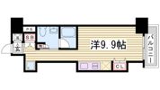 レジディア神戸磯上の間取り画像