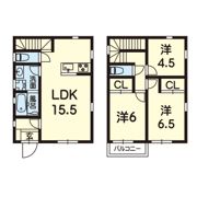 本山3丁目一戸建ての間取り画像